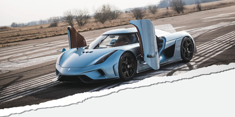 Koenigsegg Regera 0-400-0 Record