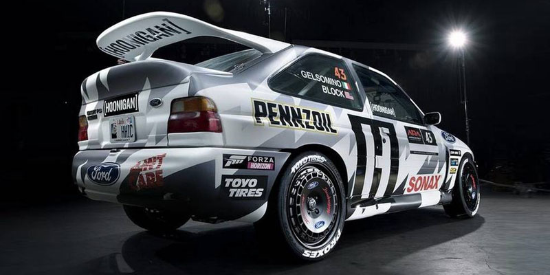 Ken Block's Ford Escort RS Cosworth Before